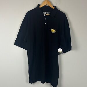 CFL Edmonton Elks Black Polo Shirt - Size Large